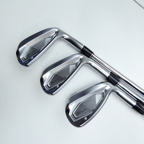 Used Srixon ZXi5 Iron Set / 5 - PW + AW / Stiff Flex