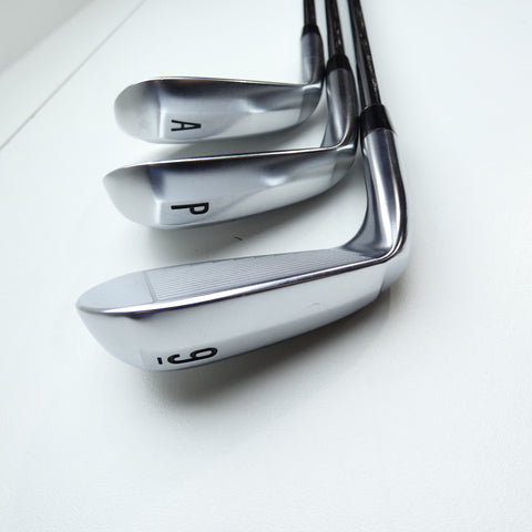 Used Srixon ZXi5 Iron Set / 5 - PW + AW / Stiff Flex