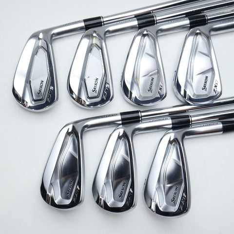 Used Srixon ZXi5 & ZXi7 Combo Iron Set / 4 - PW / Stiff Flex