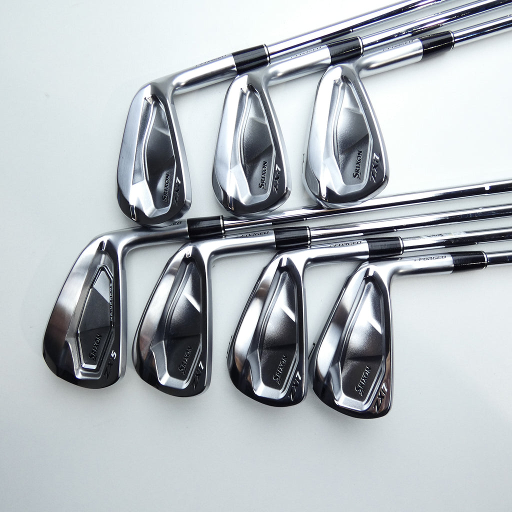 Used Srixon ZXi5 & ZXi7 Combo Iron Set / 4 - PW / Stiff Flex