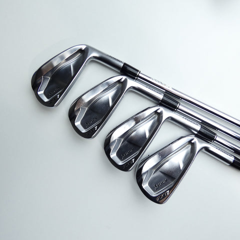Used Srixon ZXi7 Iron Set / 4 - PW + AW / Stiff Flex