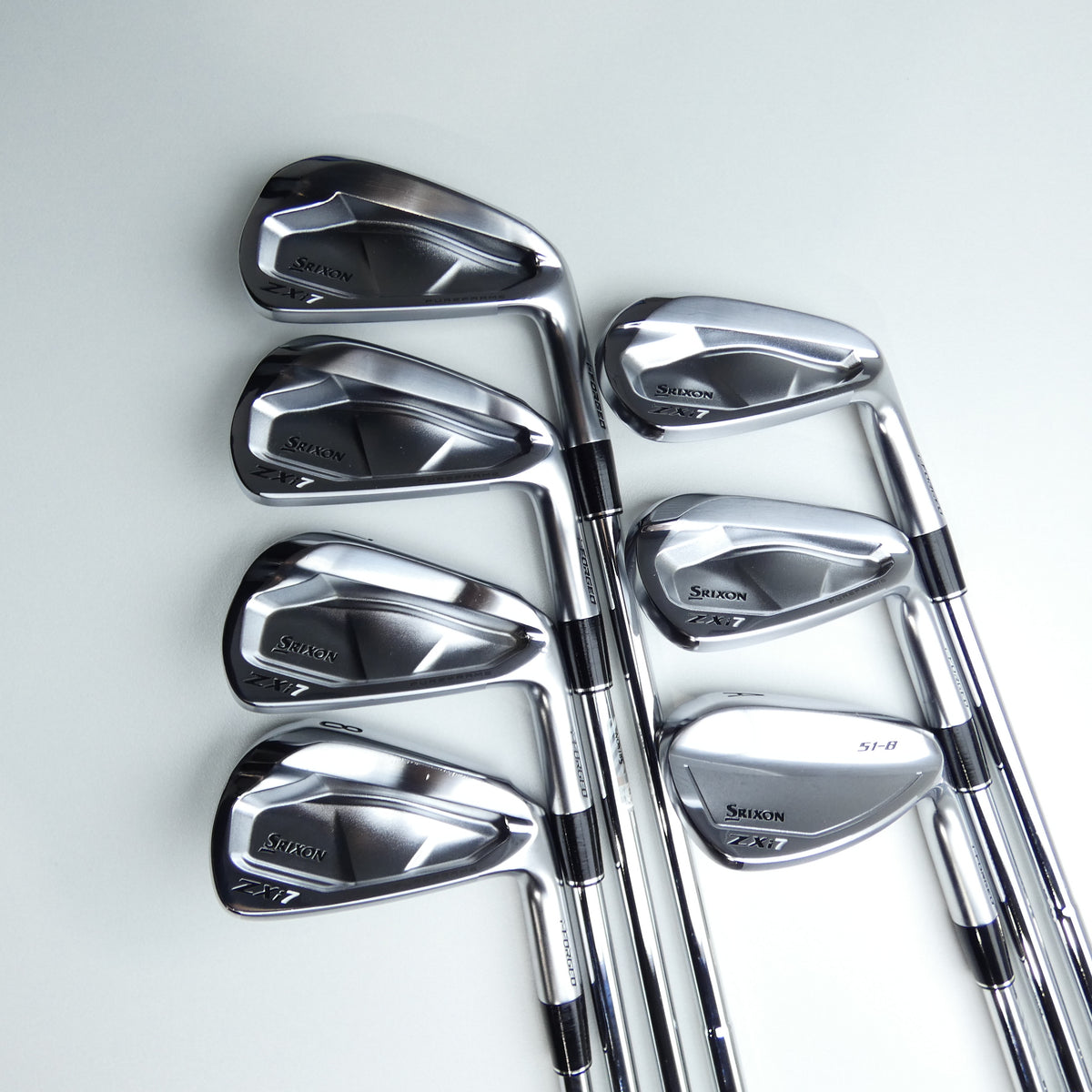 Used Srixon ZXi7 Iron Set / 5 - PW + AW / Stiff Flex