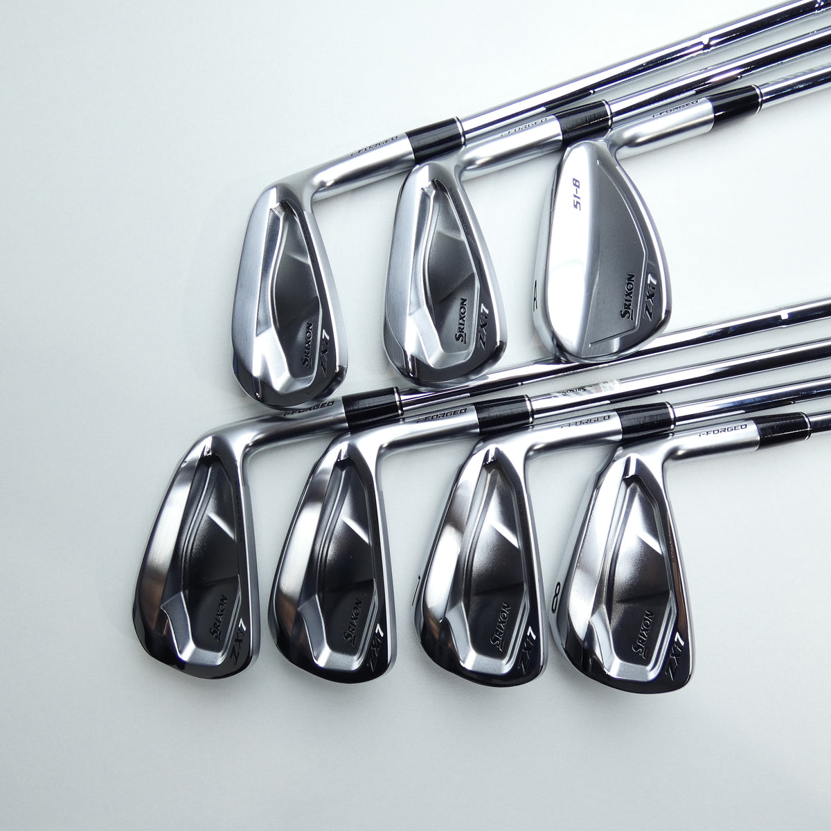 Used Srixon ZXi7 Iron Set / 5 - PW + AW / Stiff Flex
