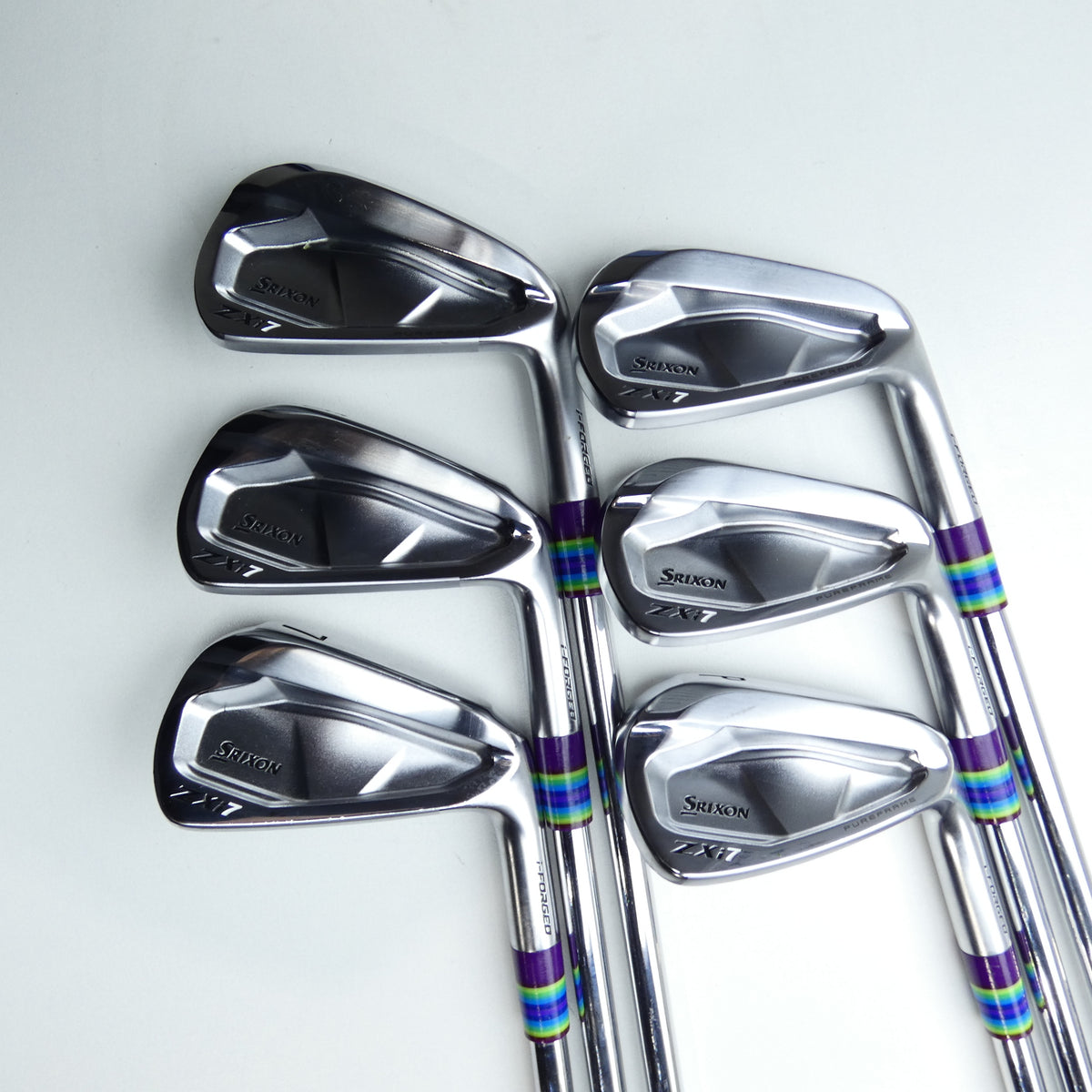 Used Srixon ZXi7 Iron Set / 5 - PW / Oban Stiff Flex