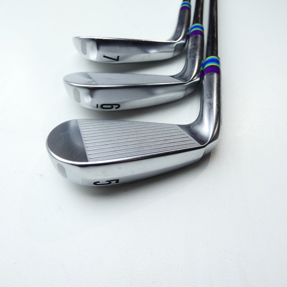 Used Srixon ZXi7 Iron Set / 5 - PW / Oban Stiff Flex