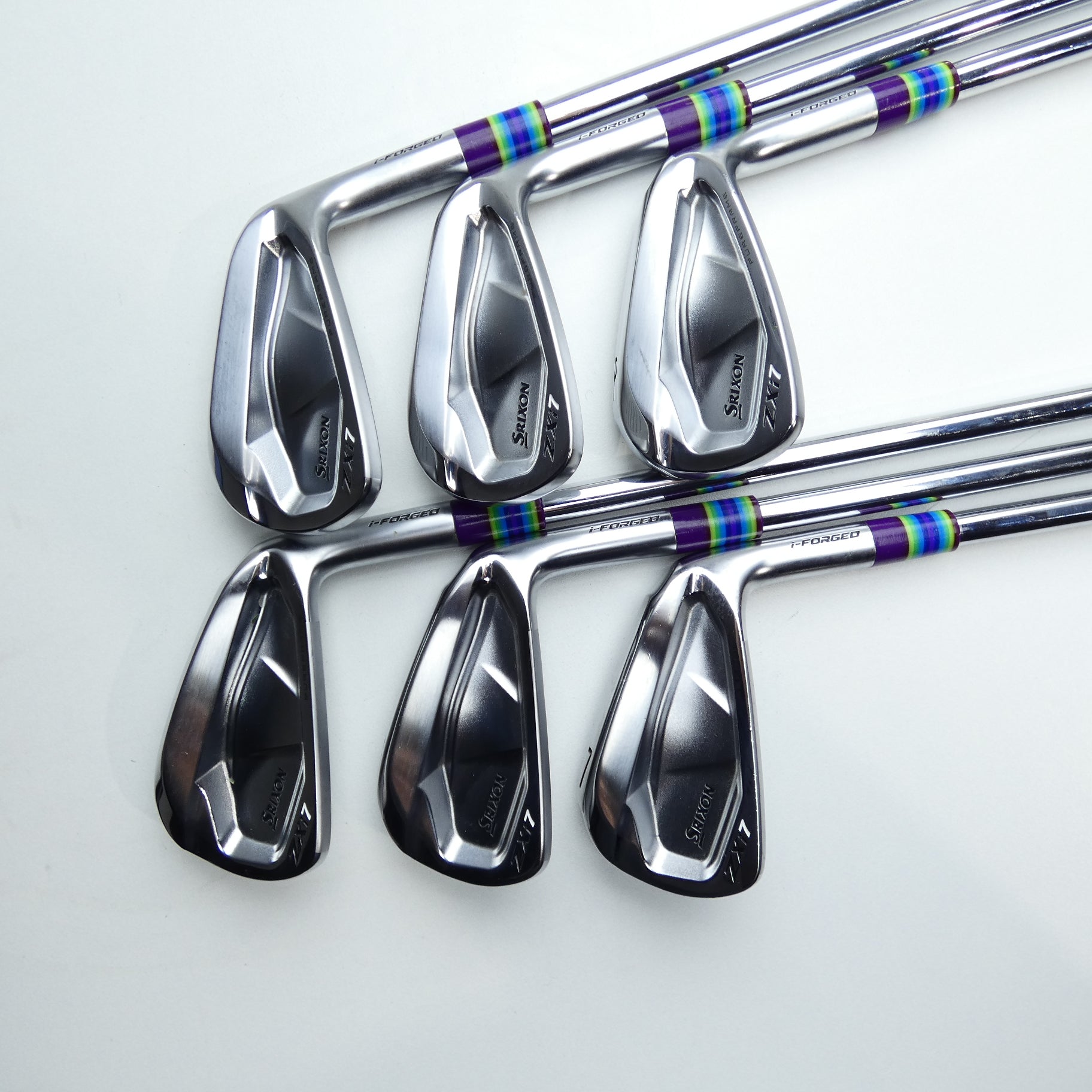 Used Srixon ZXi7 Iron Set / 5 - PW / Oban Stiff Flex