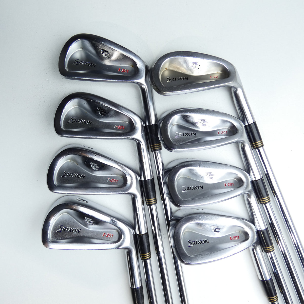 Used Srixon i-201 Iron Set / 3 - PW / X-Stiff Flex