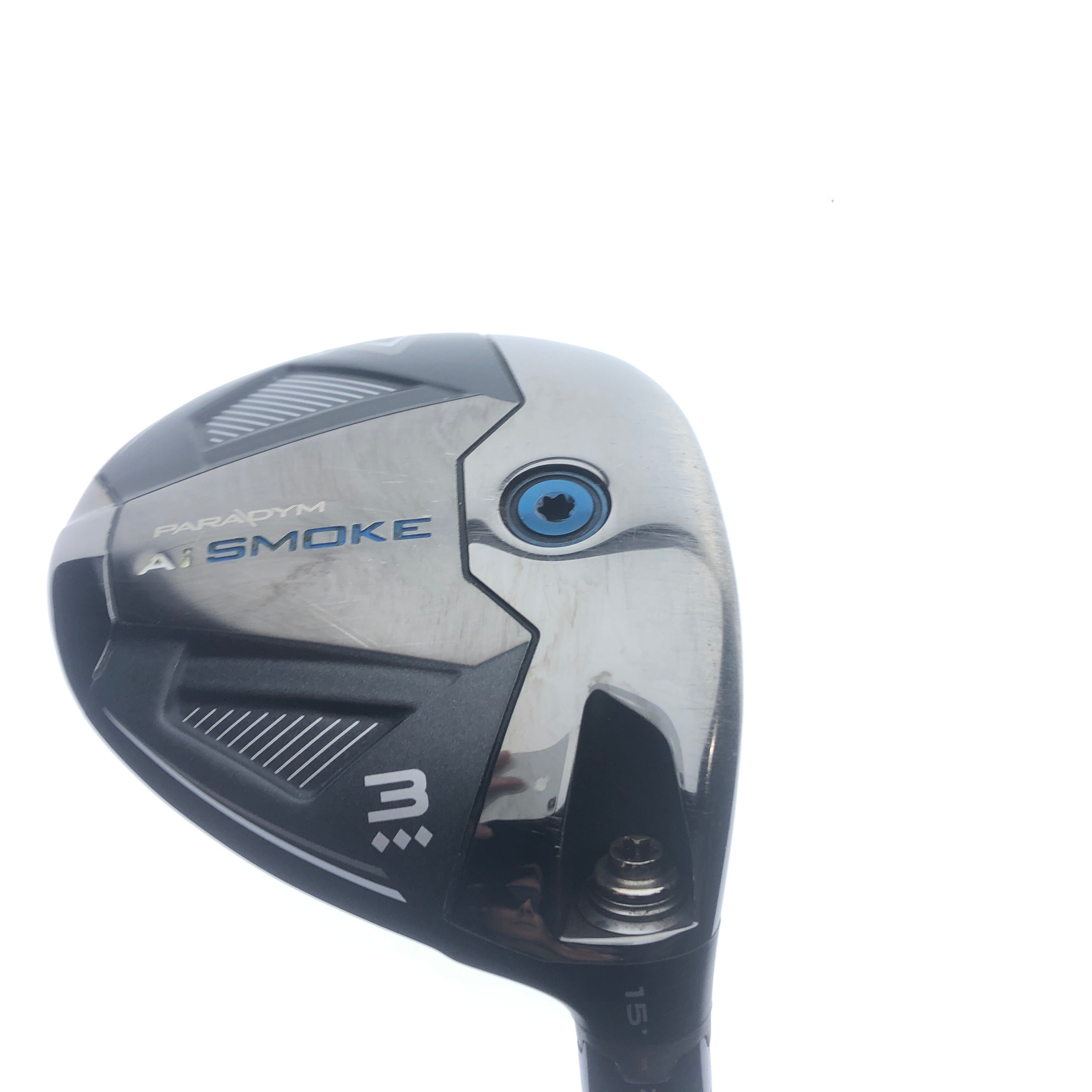 Used TI Callaway Paradym Ai Smoke Triple Diamond 3 FW/15.0 Deg/ X-Stiff Flex
