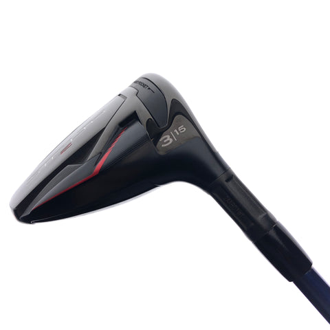 Used TOUR ISS TaylorMade Stealth 2 3 F'W / VeloCore 7-X Shaft / 15 Deg / X-Stiff