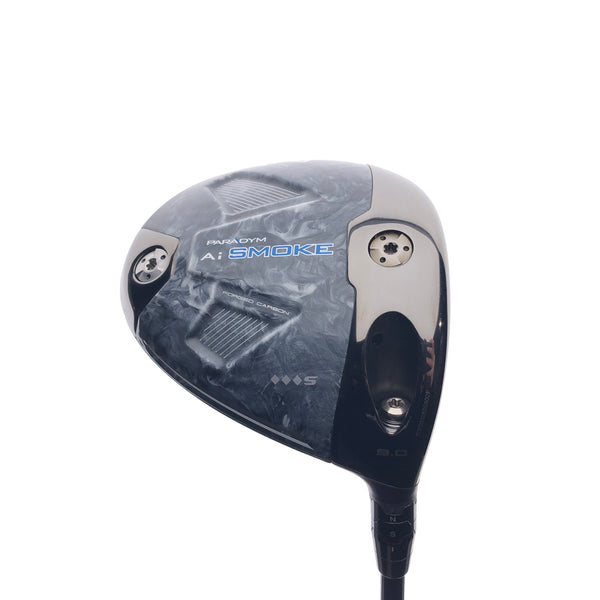Used TOUR ISSUE Callaway Ai Smoke Triple Diamond S Driver / 9.0 / X-Stiff Flex
