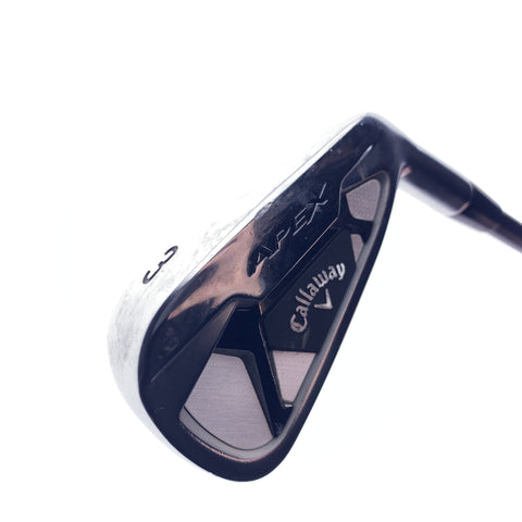 Used TOUR ISSUE Callaway Apex 21 3 Iron / X-Stiff Flex