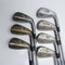 Used TOUR ISSUE Callaway Apex MB 2021 Raw Iron Set / 4 - PW / X-Stiff Flex