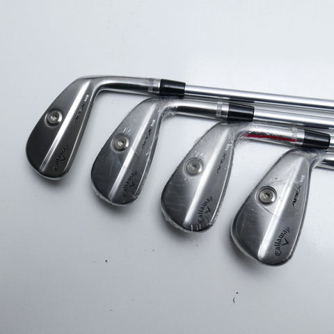 Used TOUR ISSUE Callaway Apex MB 21 Raw Iron Set / 3 - PW / Stiff Flex