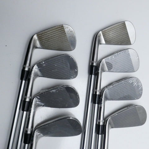 Used TOUR ISSUE Callaway Apex MB 21 Raw Iron Set / 3 - PW / Stiff Flex