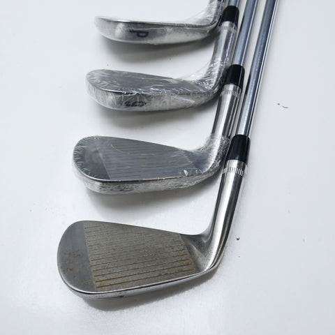 Used TOUR ISSUE Callaway Apex MB 21 Raw Iron Set / 3 - PW / Stiff Flex