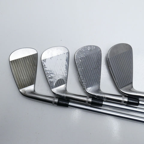 Used TOUR ISSUE Callaway Apex MB 21 Raw Iron Set / 3 - PW / Stiff Flex