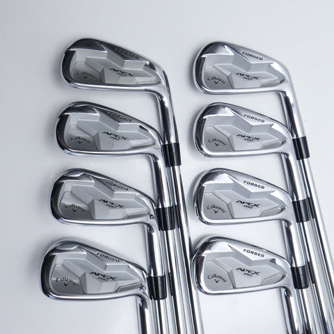 Used TOUR ISSUE Callaway Apex Pro 19 Iron Set / 3 - PW / Stiff Flex