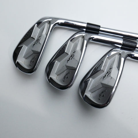 Used TOUR ISSUE Callaway Apex Pro 19 Iron Set / 4 - 9 IRON / Stiff Flex