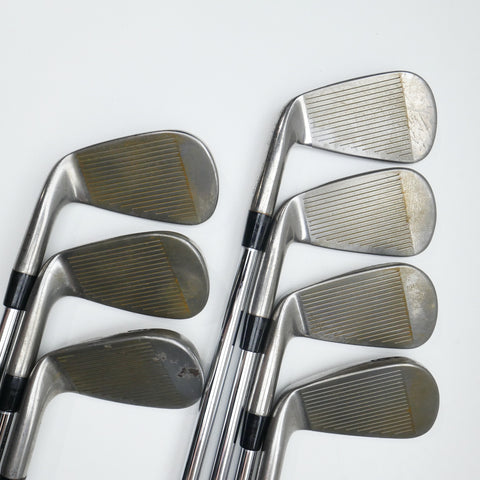 Used TOUR ISSUE Callaway Apex Pro 19 RAW Iron Set / 3 - 9 IRON / X-Stiff Flex