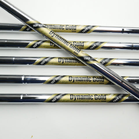 Used TOUR ISSUE Callaway Apex Pro 19 RAW Iron Set / 5 - PW / Stiff Flex