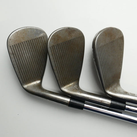Used TOUR ISSUE Callaway Apex Pro 19 RAW Iron Set / 5 - PW / Stiff Flex