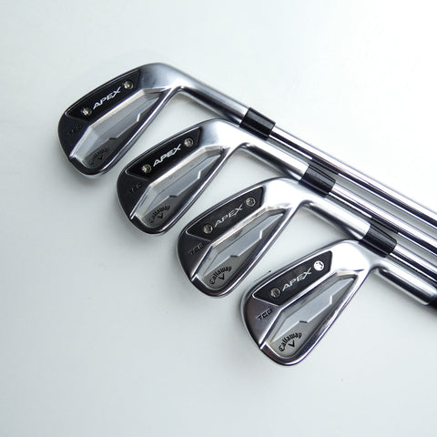 Used TOUR ISSUE Callaway Apex TCB Forged 24 Iron Set / 4 - PW / X-Stiff Flex