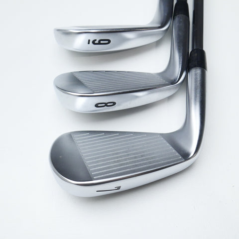 Used TOUR ISSUE Callaway Apex TCB Iron Set / 3 - 9 IRON / X-Stiff Flex