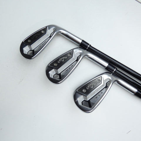 Used TOUR ISSUE Callaway Apex TCB Iron Set / 4 - PW / Stiff Flex