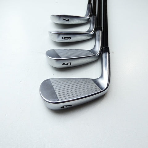 Used TOUR ISSUE Callaway Apex TCB Iron Set / 4 - PW / Stiff Flex