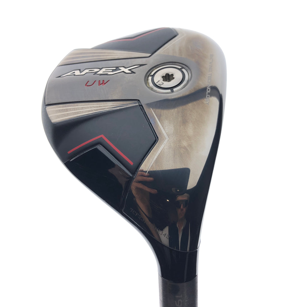 Used TOUR ISSUE Callaway Apex UW 24 3Hy / TR Blue VeloCore 6 Shaft / 19 Deg/Reg