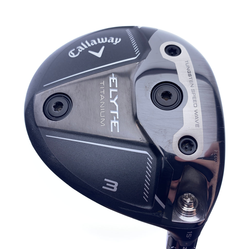 Used TOUR ISSUE Callaway Elyte Titanium 3 FW/15.0 Degrees/X-Stiff Flex