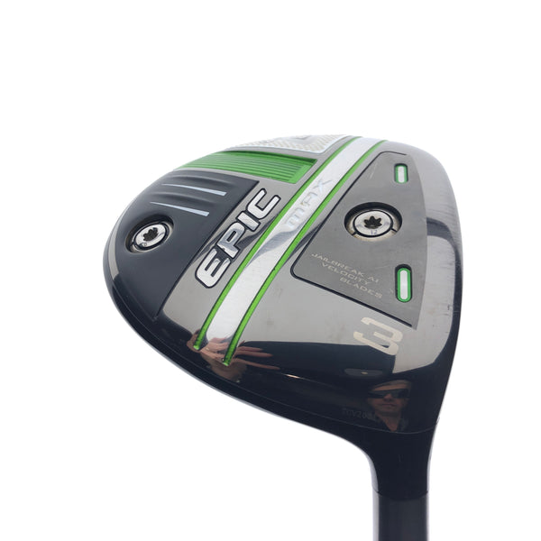 Used TOUR ISSUE Callaway Epic Max 3 Fairway Wood / 15 Degrees / X-Stiff Flex