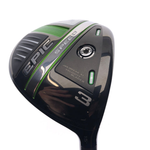 Used TOUR ISSUE Callaway Epic Speed 3 Fairway Wood / 15 Degrees / Stiff Flex