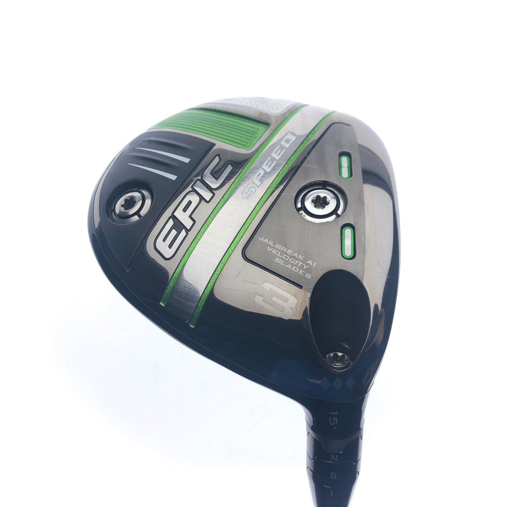 Used TOUR ISSUE Callaway Epic Speed TD 3 Fairway Wood / 15 Degree / Regular Flex
