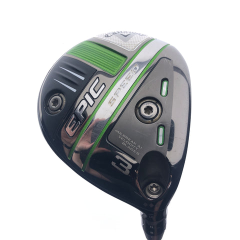 Used TOUR ISSUE Callaway Epic Speed Triple Diamond 3 F W / 15.0 Deg / X-Stiff