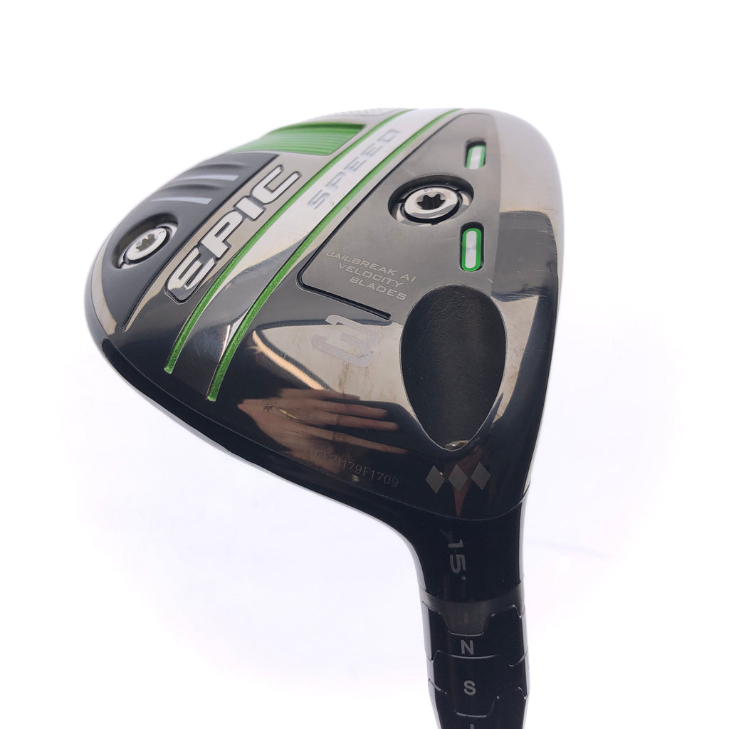 Used TOUR ISSUE Callaway Epic Speed Triple Diamond 3 F'W / 15 Deg / Regular