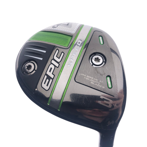 Used TOUR ISSUE Callaway Epic Speed Triple Diamond 3+ Fairway Wood / Stiff Flex