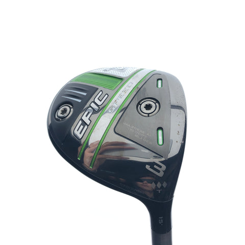 Used TOUR ISSUE Callaway Epic Speed Triple Diamond T3 FW/14.0 Deg/X-Stiff