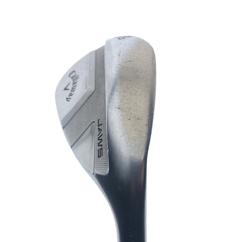 Used TOUR ISSUE Callaway Jaws Full Toe Chrome Lob Wedge / 60 Degree / Stiff Flex