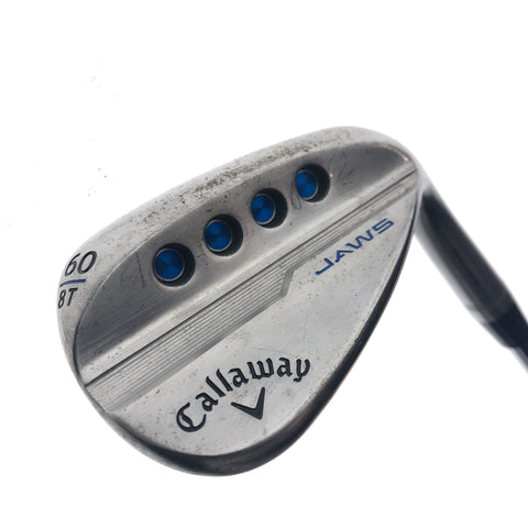 Used TOUR ISSUE Callaway Jaws MD5 Raw Lob Wedge / 60.0 Degrees / X-Stiff Flex