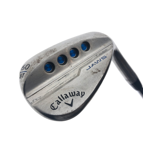 Used TOUR ISSUE Callaway Jaws MD5 Raw Lob Wedge / 60.0 Degrees / X-Stiff Flex