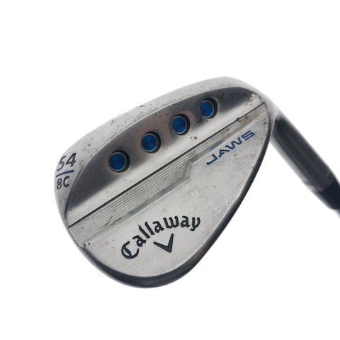 Used TOUR ISSUE Callaway Jaws MD5 Raw Sand Wedge / 54.0 Degrees / X-Stiff Flex