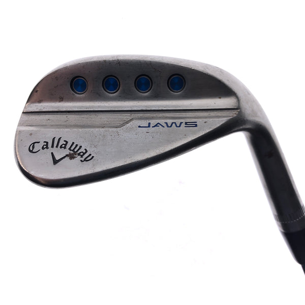Used TOUR ISSUE Callaway Jaws MD5 Raw Sand Wedge / 54.0 Degrees / X-Stiff Flex