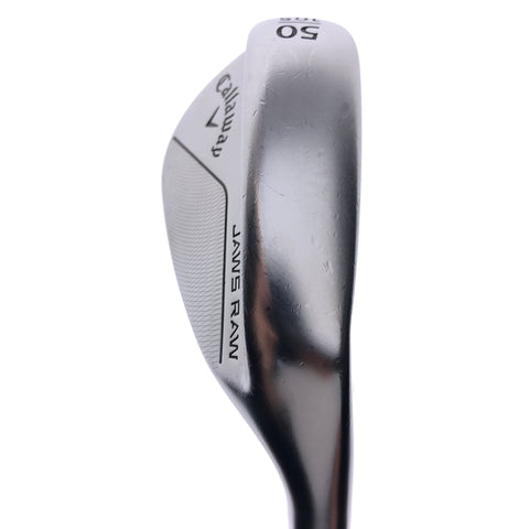Used TOUR ISSUE Callaway Jaws Raw 2022 Gap Wedge / 50.0 Degrees / Stiff Flex