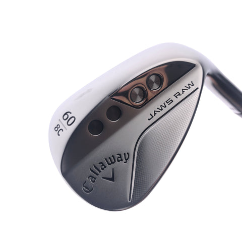 Used TOUR ISSUE Callaway Jaws Raw 2022 Lob Wedge / 60.0 Degrees / Stiff Flex