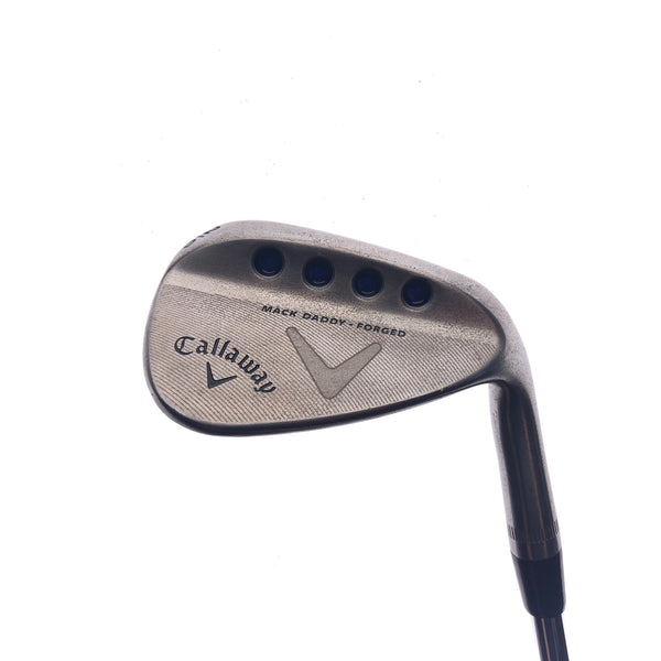 Used TOUR ISSUE Callaway Mack Daddy Forged Oil Can Gap Wedge / 52.0 / Wedge Flex