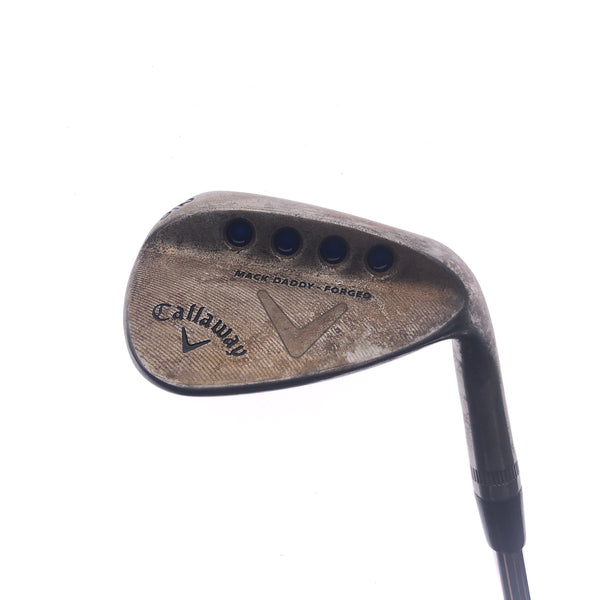 Used TOUR ISSUE Callaway Mack Daddy Oil Can L Head Gap Wedge / 52.0 / Wedge Flex