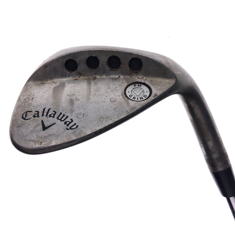 Used TOUR ISSUE Callaway Mack Daddy PM Grind 19 Raw Sand Wedge / 54 Deg / Stiff