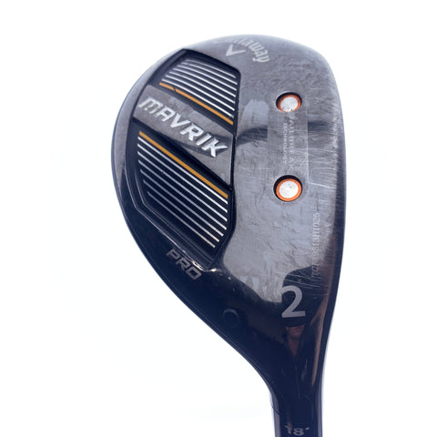 Used TOUR ISSUE Callaway Mavrik Pro 2 Hybrid / 18.0 Degrees / X-Stiff Flex