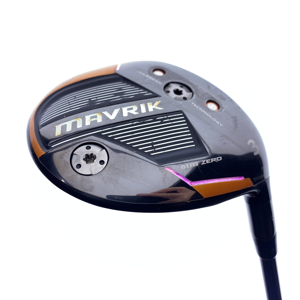 Used TOUR ISSUE Callaway Mavrik Subzero 3 Fairway Wood / 15.0 Degrees / TX Flex